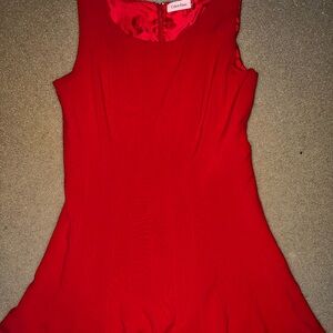 Calvin Klein Red Dress